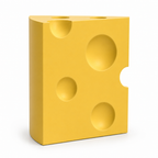 Cheese Slice Side Table - Yellow - image 1