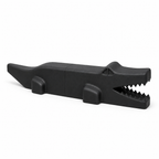 Krokodil Art Object - Black
