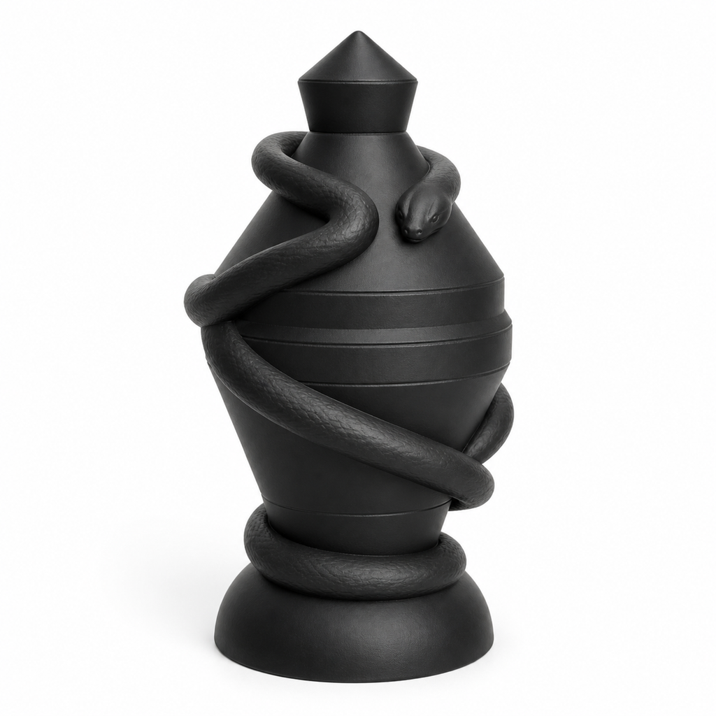Royal Snake Center Piece - Black