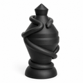 Royal Snake Center Piece - Black
