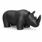 Rhino Art Object - Black