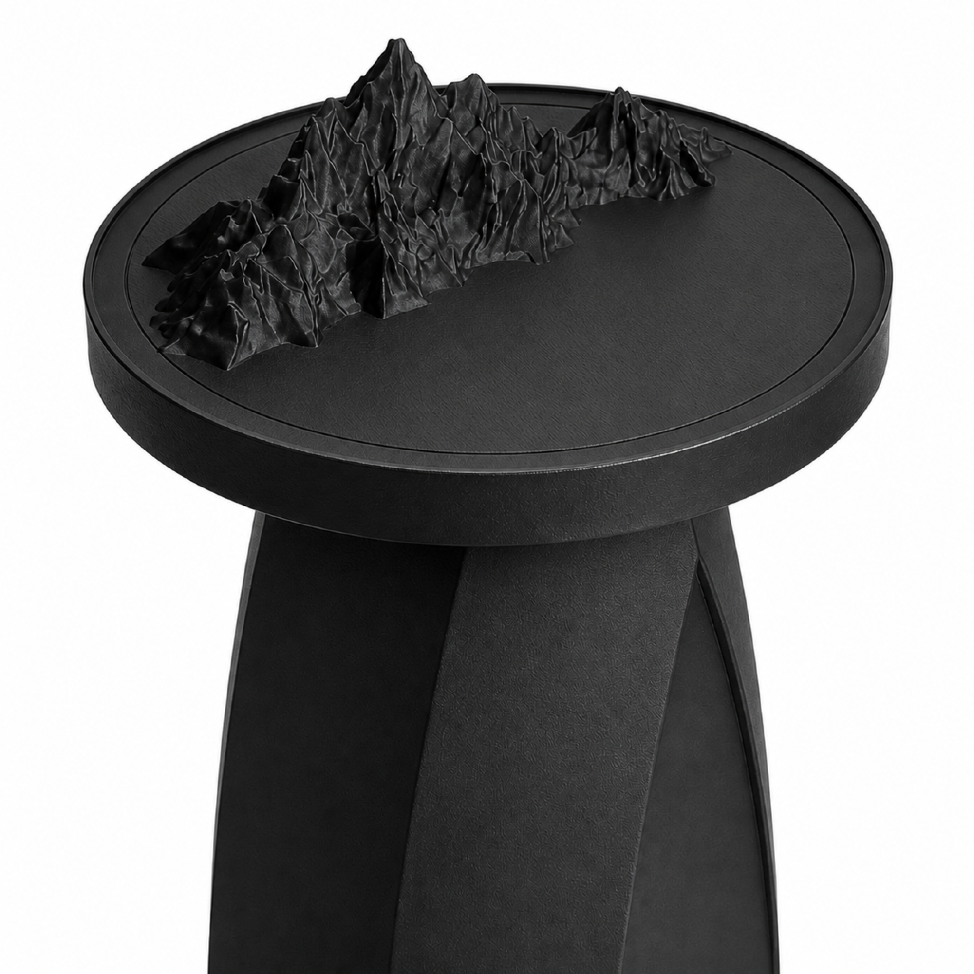 Mountain side table - Black