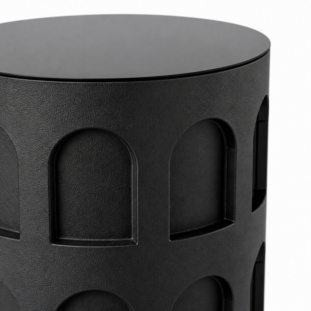 Colloseum Side Table - Black