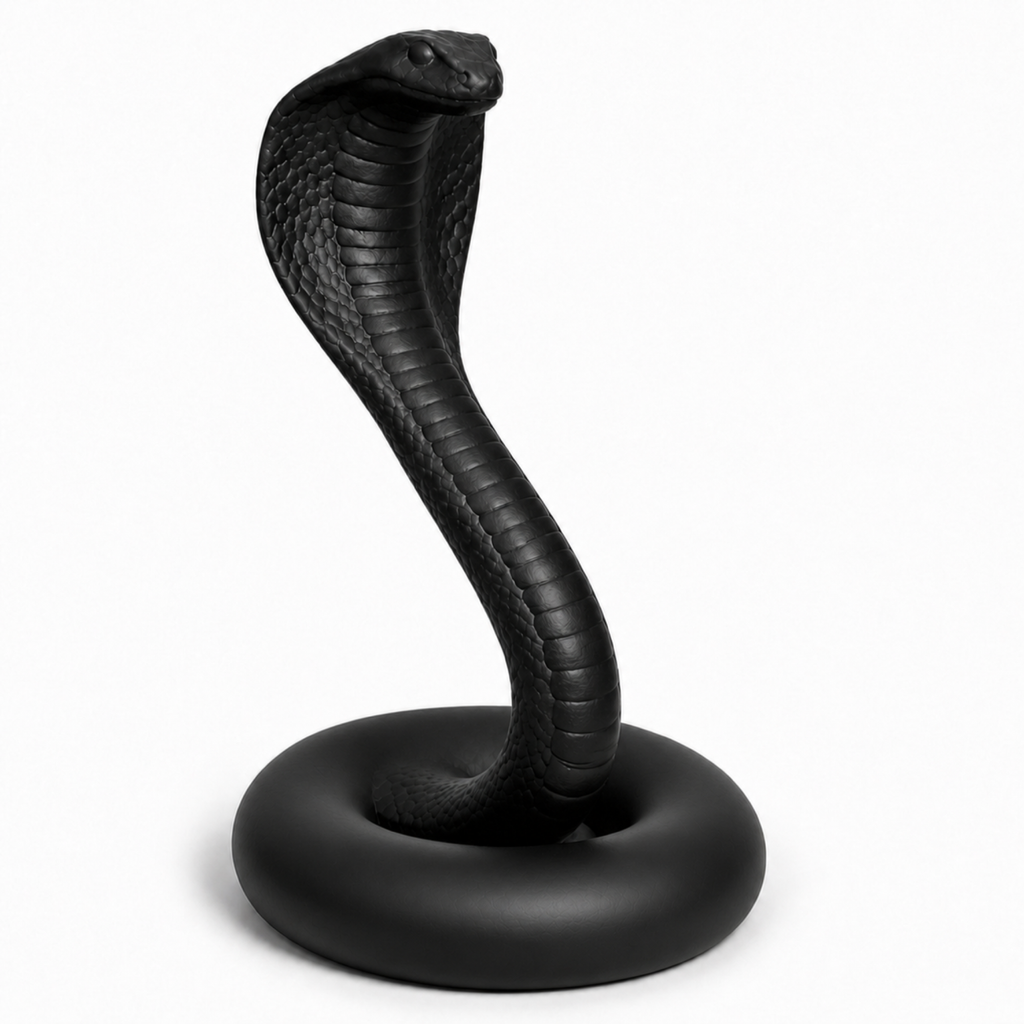 Cobra Art Object - Black