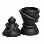 Royal Snake Center Piece - Black