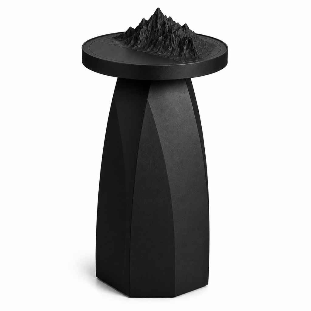 Mountain side table - Black