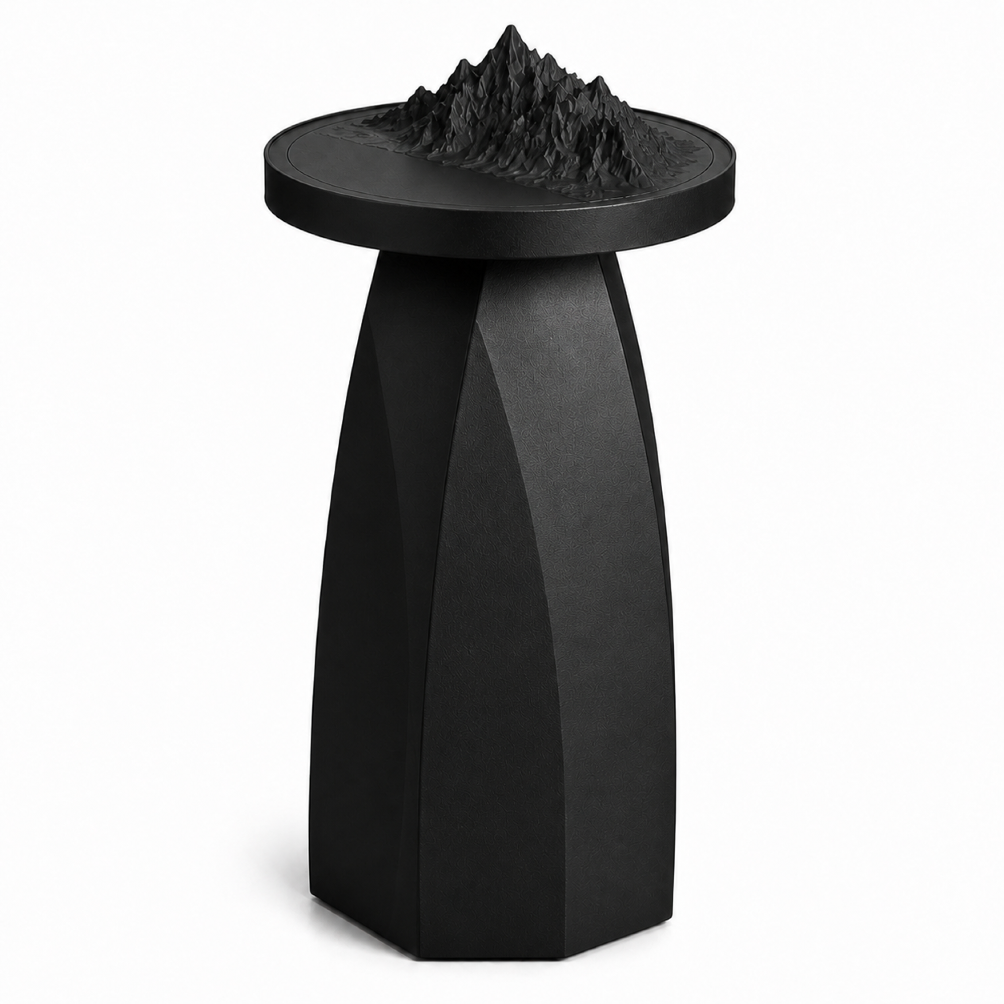 Mountain side table - Black