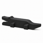 Krokodil Art Object - Black
