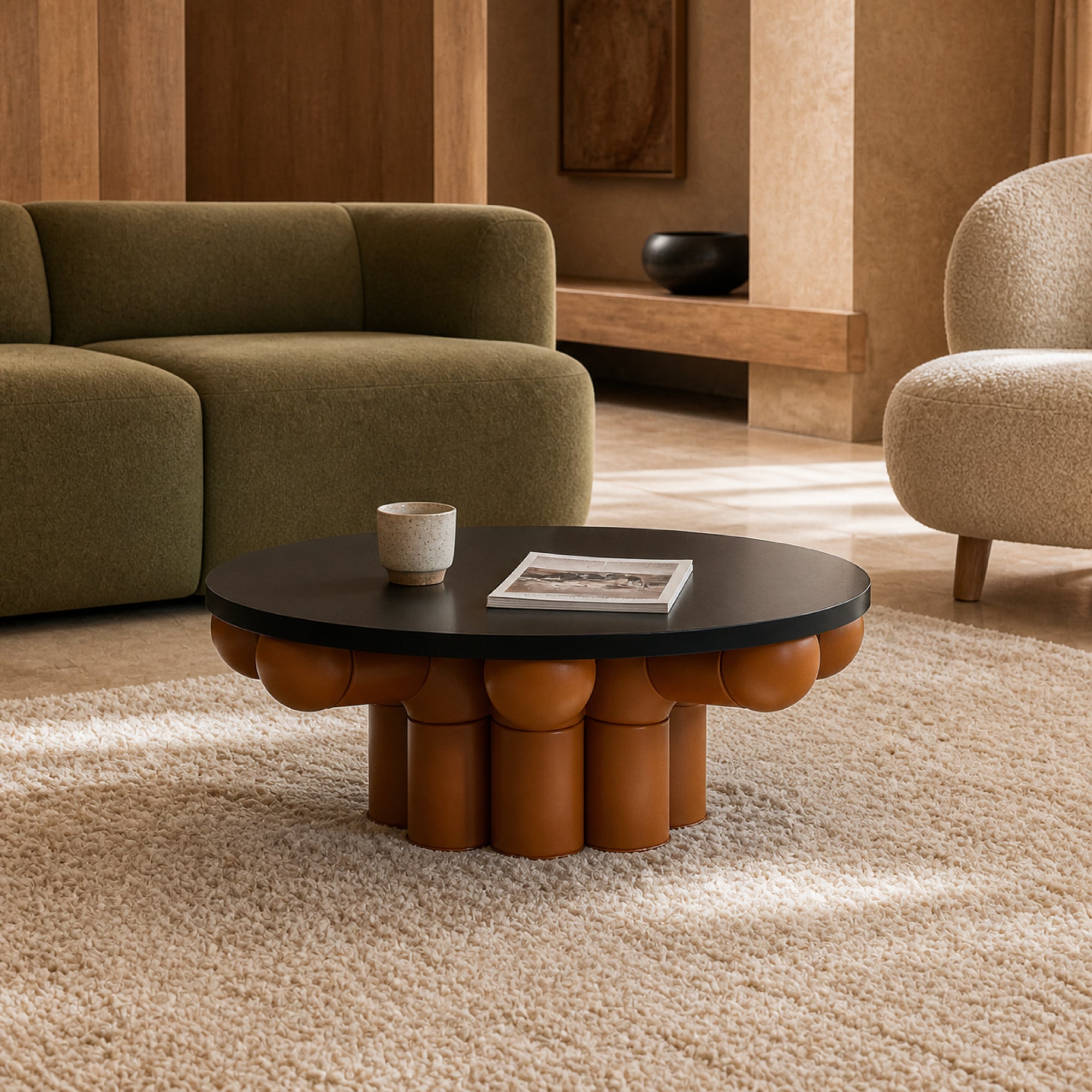 Tubera Coffee Table - Brown