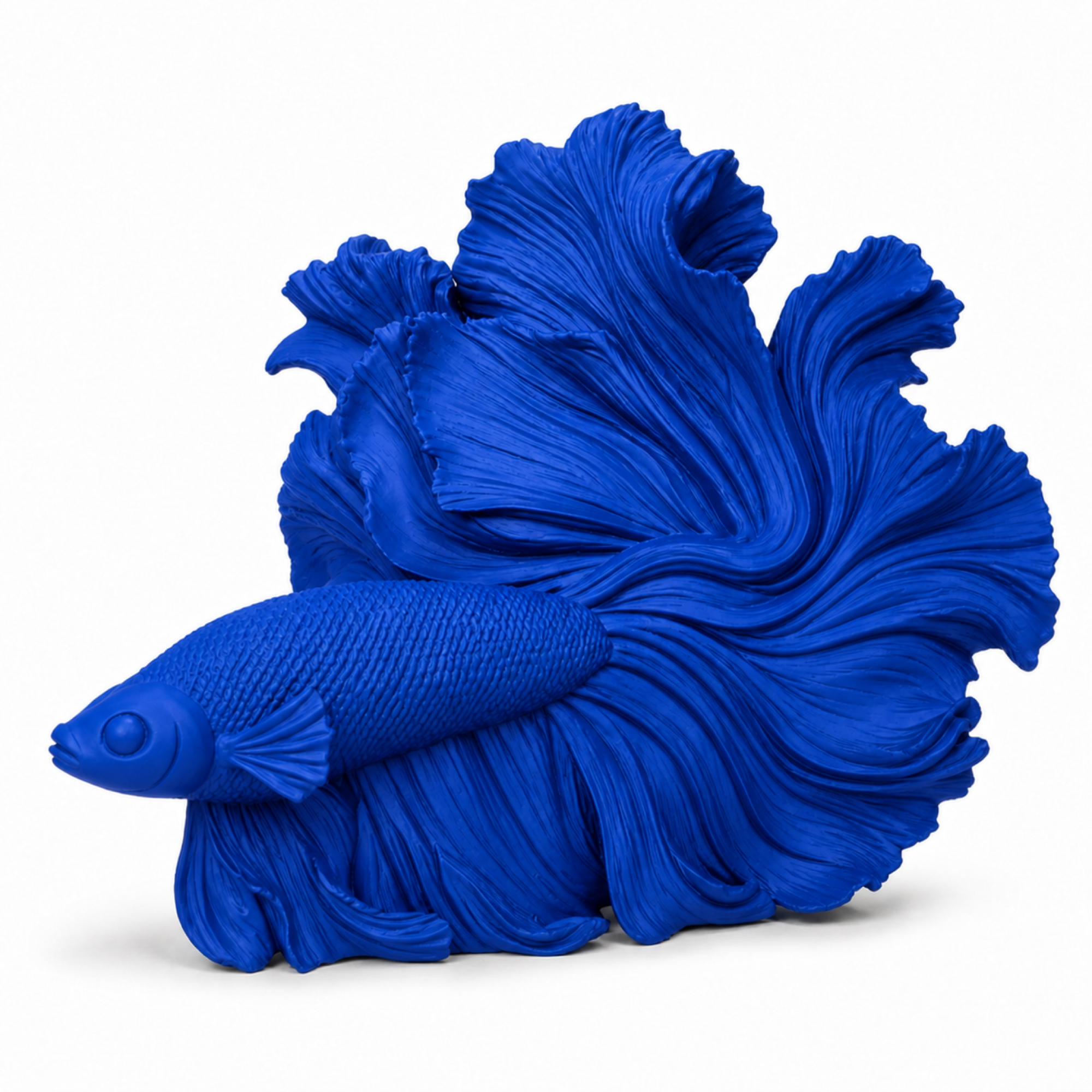 Betta Fish Art Object - Royal Blue