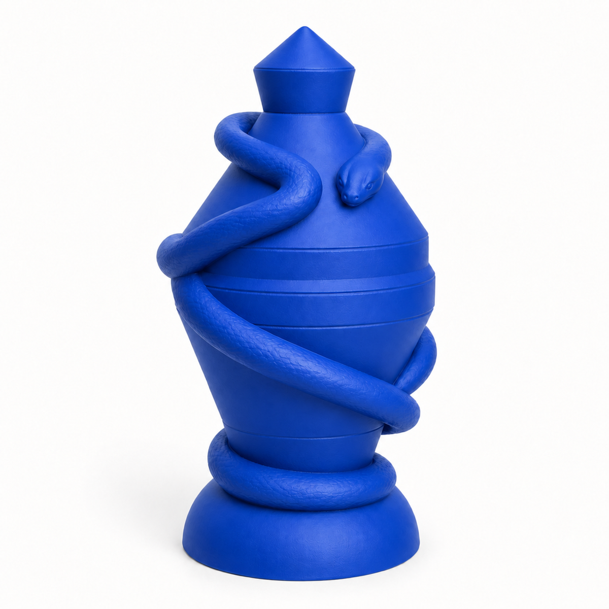 Royal Snake Center Piece - Royal Blue