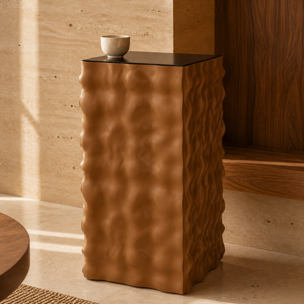 Liquid Side Table - Brown