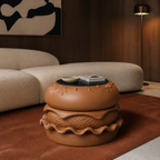 Hamburger Coffee Table - Brown