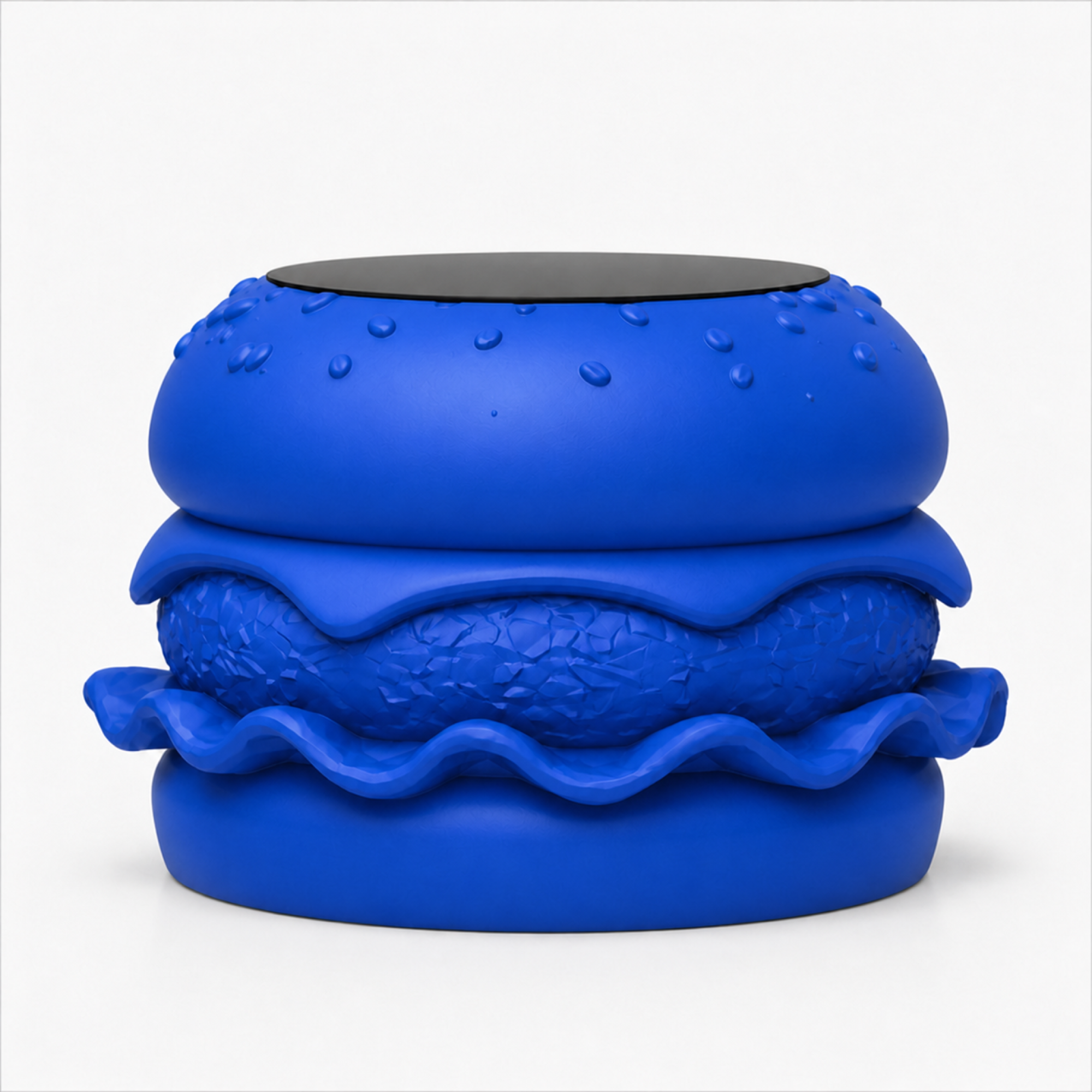 Hamburger Coffee Table - Royal Blue