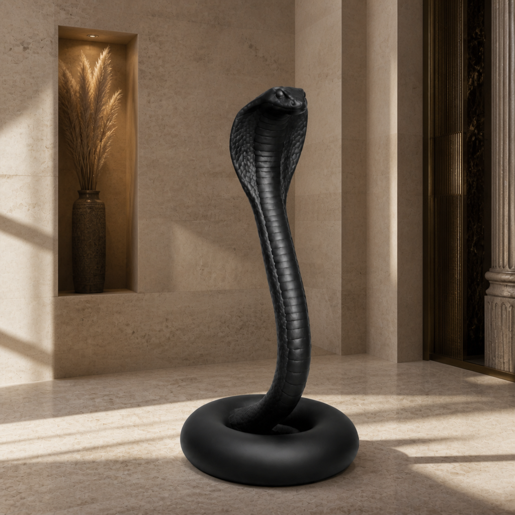 Cobra Art Object - Black