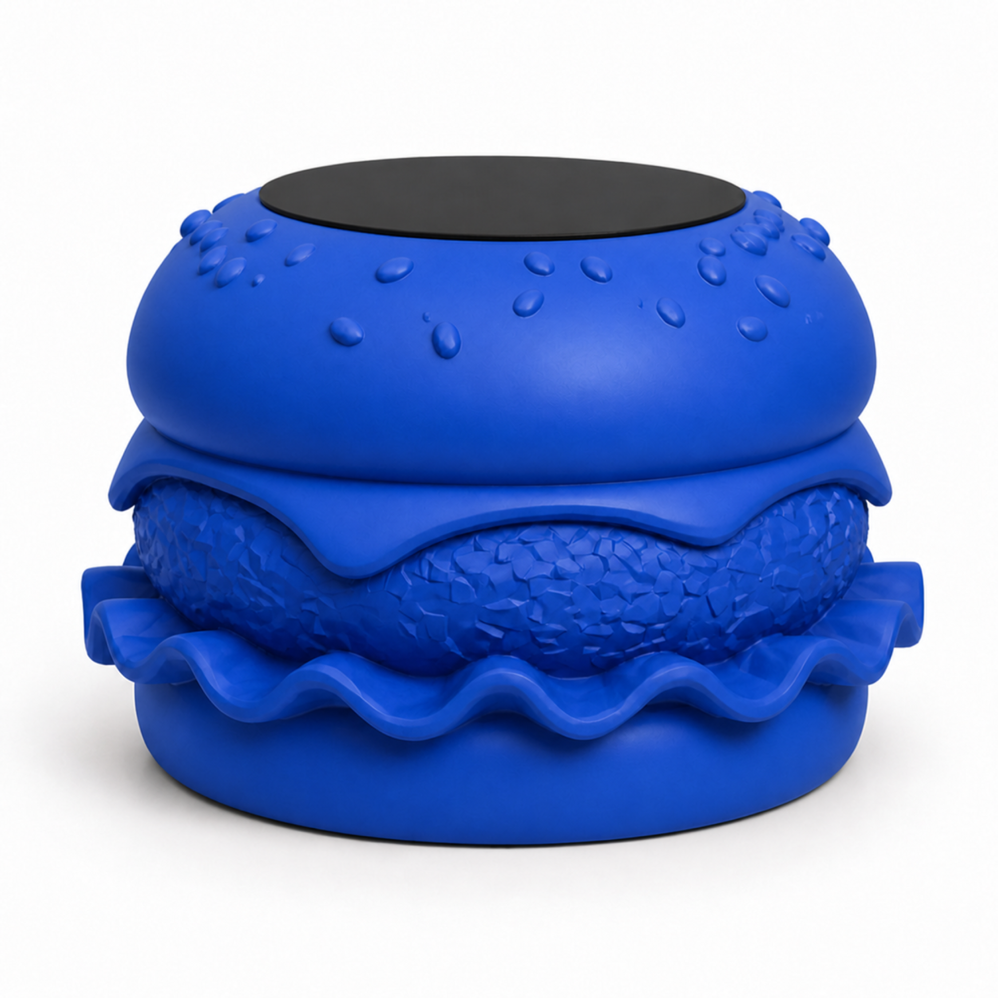 Hamburger Coffee Table - Royal Blue