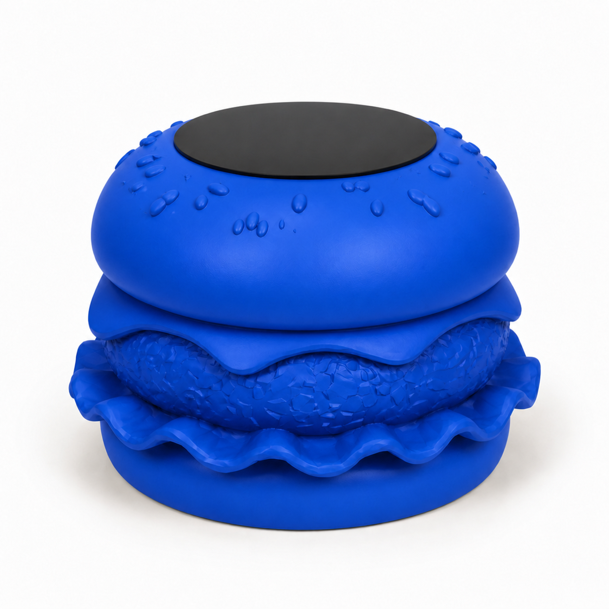 Hamburger Coffee Table - Royal Blue