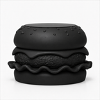 Hamburger Coffee Table - Black