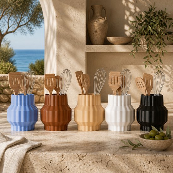 Fiastra Ferrara Kitchen Utensil Holder - 550x550