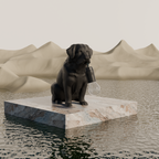Berner Sennenhund Tischlampe