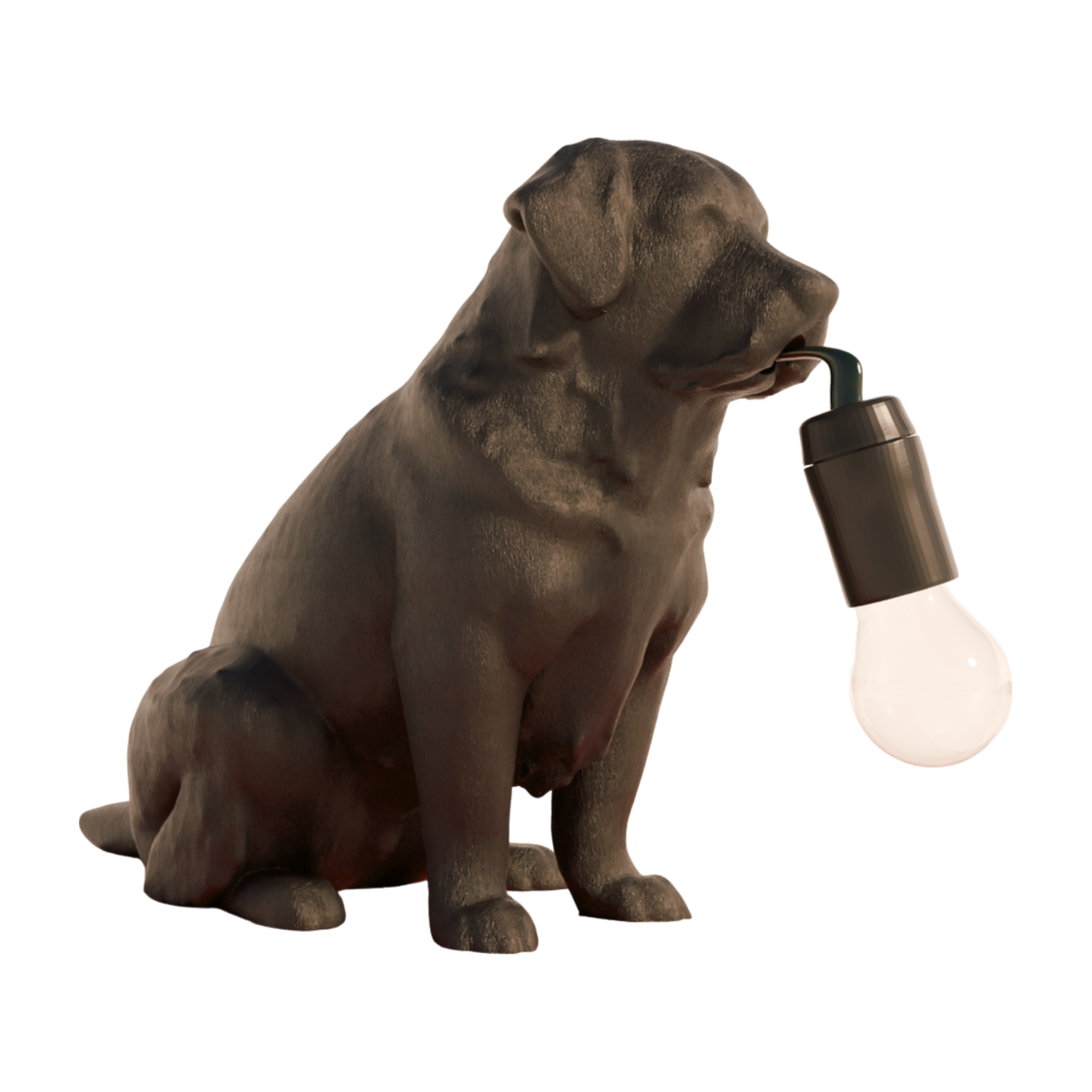 Bernese Mountain Dog table lamp
