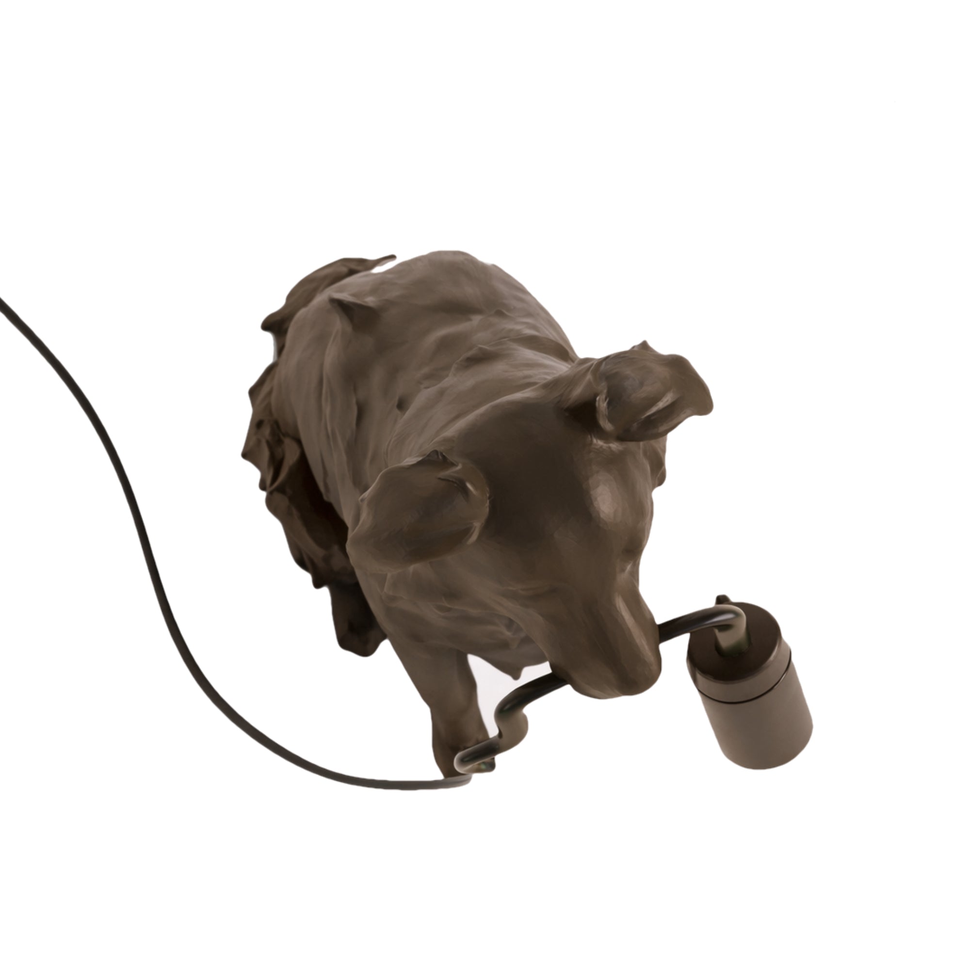 Border Collie table lamp