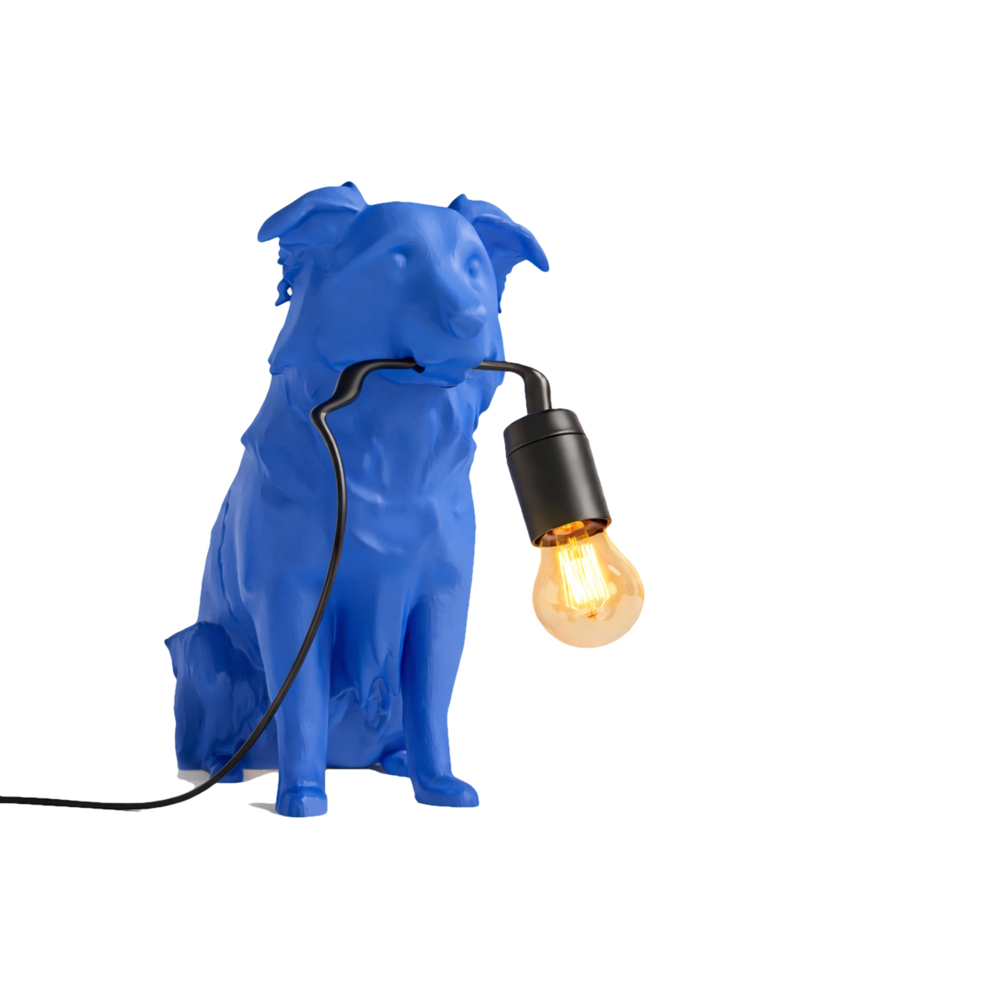 Border Collie table lamp