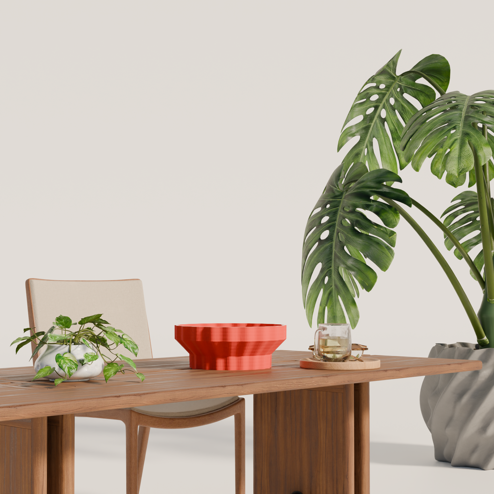 Ferrara fruit bowl red edition