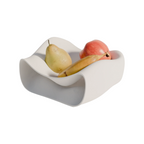 Fano fruttiera design moderno edizione bianca