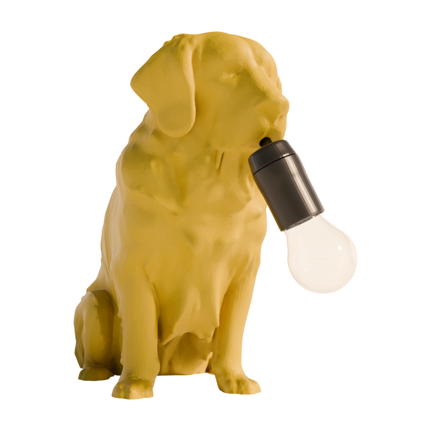Golden Retriever table lamp
