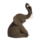 Lampada da tavolo a forma di elefante