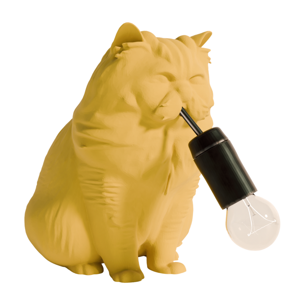 Lampada da tavolo persiana a pelo lungo