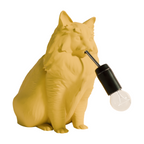 Lampada da tavolo a forma di gatto delle foreste norvegesi