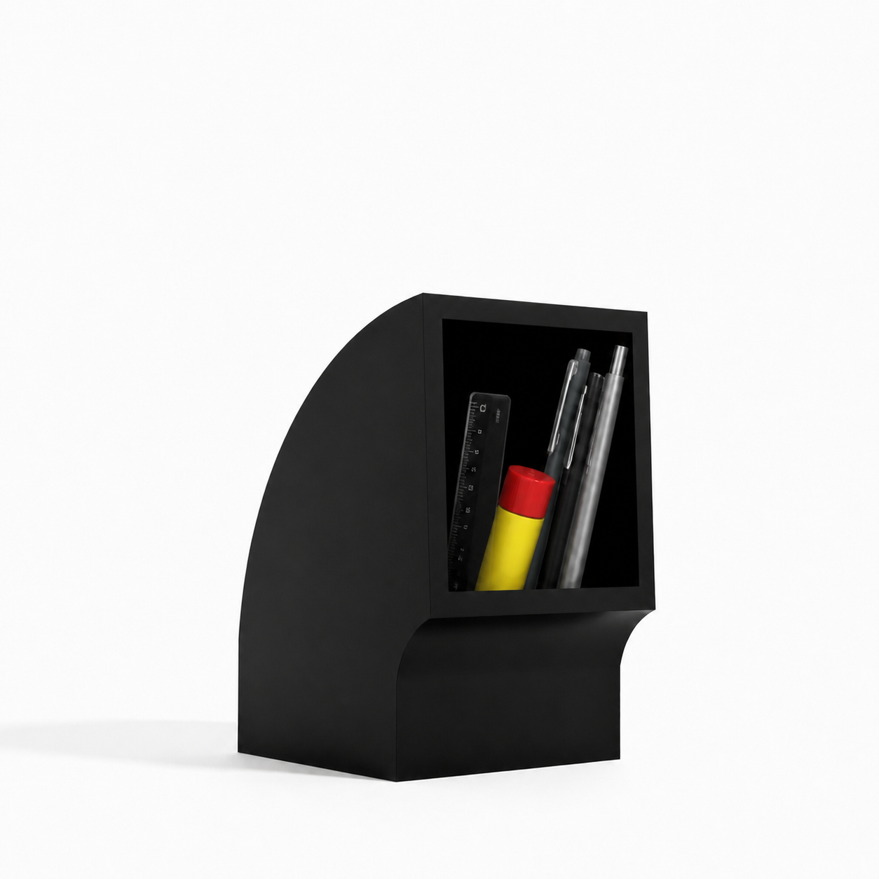 Aperto Desk & Key Organizer - Black