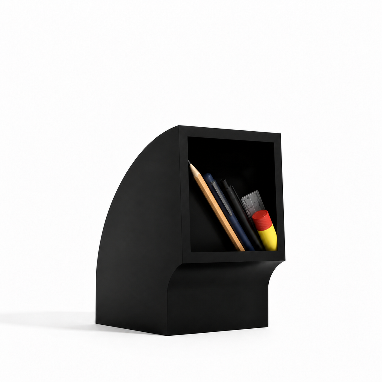 Aperto Desk & Key Organizer - Black