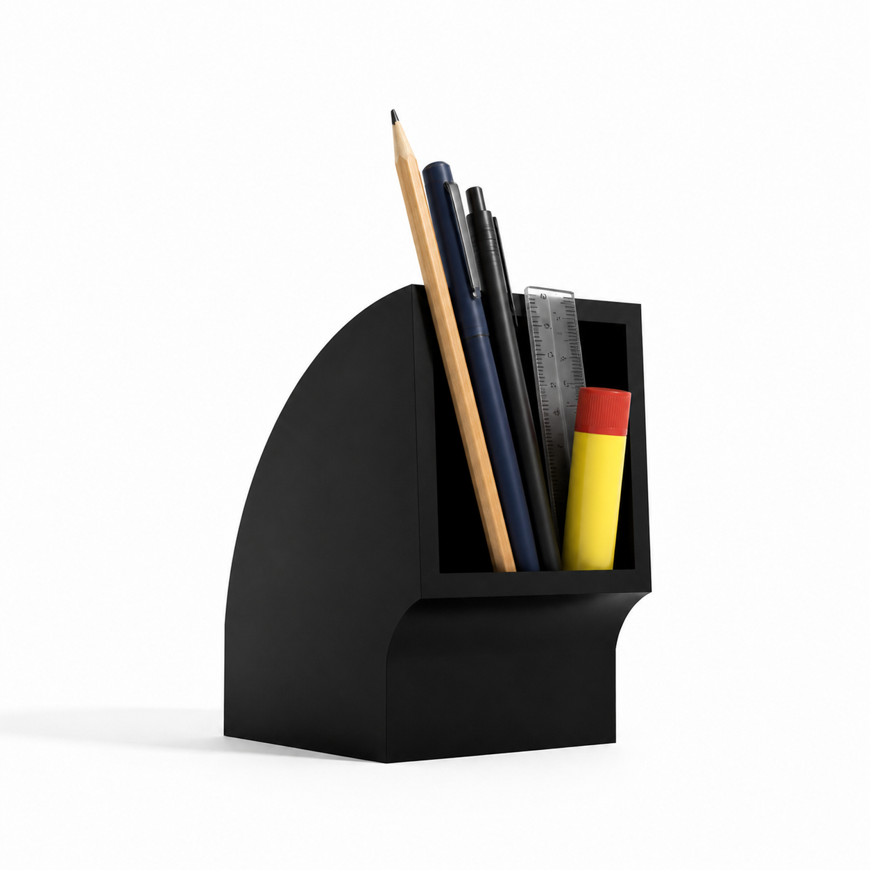 Aperto Desk & Key Organizer - Black