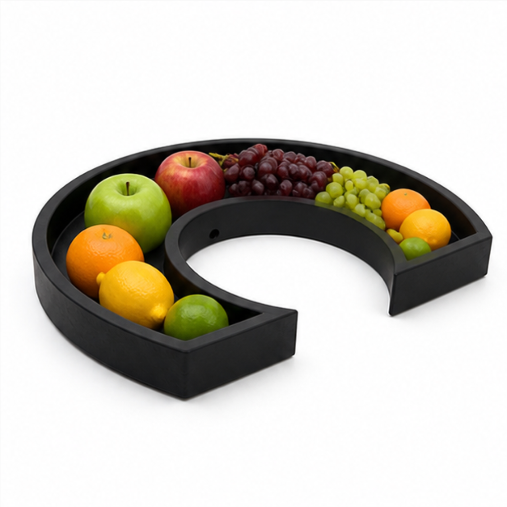 Arco Fruit Bowl - Black