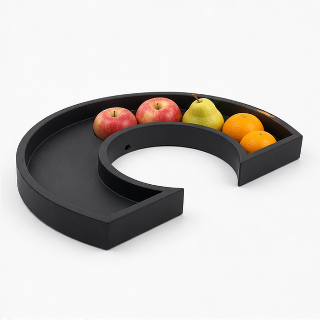 Arco Fruit Bowl - Black