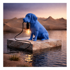 Beagle Tischlampe