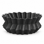 Amandera Fruit Bowl – black front empty amandera fruit bowl