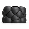 Bollare Fruit Bowl – black front empty bollare fruit bowl