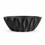 Bolognola fruit bowl white – Black front empty