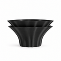 Corridonia Fruit Bowl – Black front empty