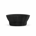 Cortona fruit bowl – Black front empty