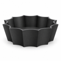 Marovique Fruit Bowl – black front empty marovique fruit bowl