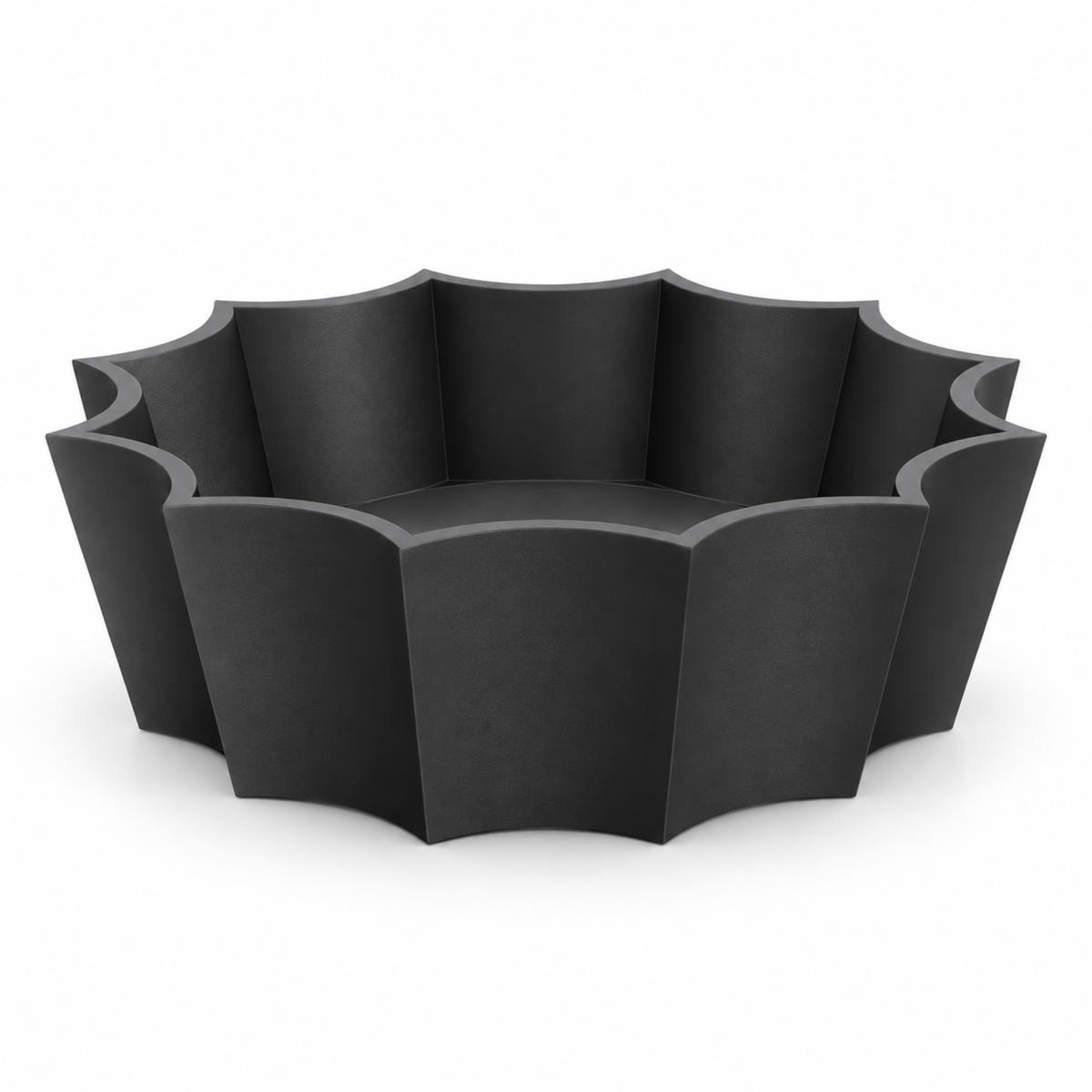 Marovique Fruit Bowl – black front empty marovique fruit bowl