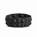 Numana Fruit Bowl – Black front empty