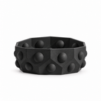Numana Fruit Bowl – Black front empty