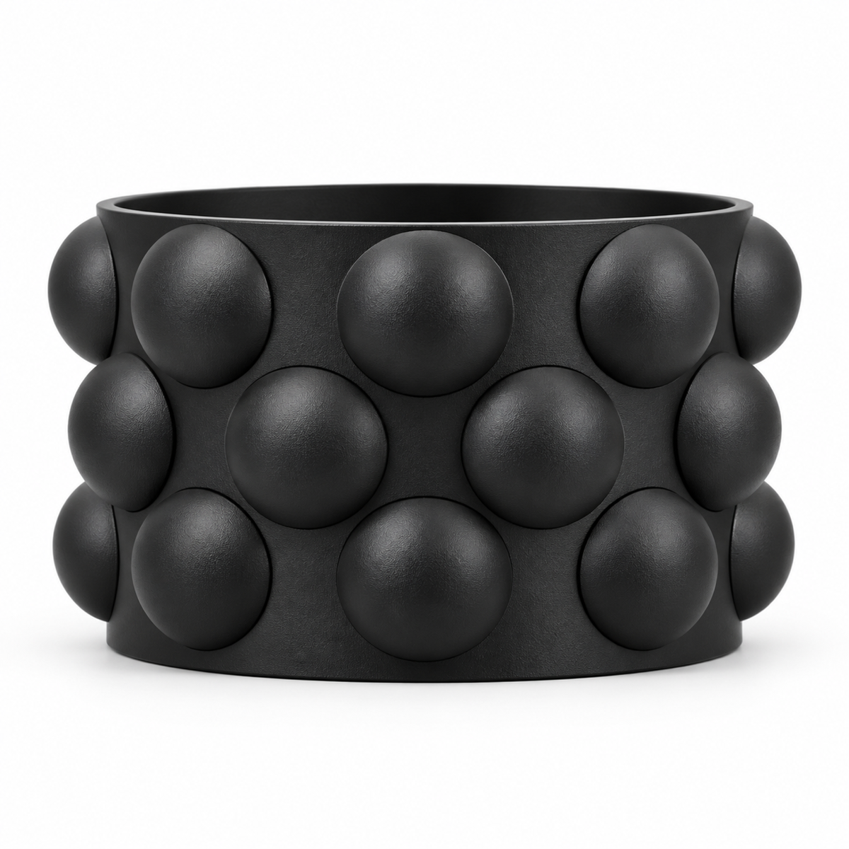 Numarelle Fruit Bowl – black front empty numarelle fruit bowl