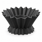 Ostivara Fruit Bowl – black front empty ostivara fruit bowl